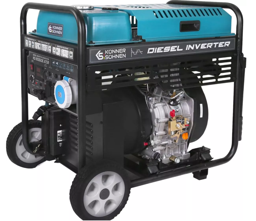 Дизельний інверторний генератор Könner&Söhnen KS 9500iDЕ ATSR